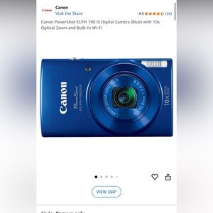 Canon PowerShot ELPH 190 IS